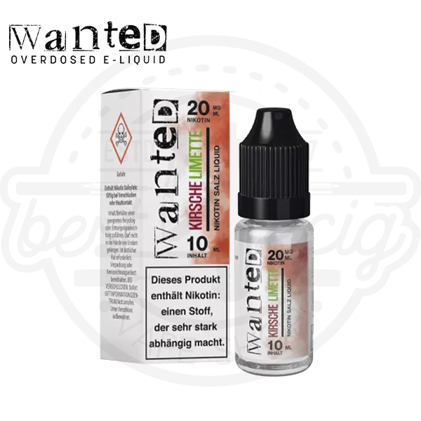 Wanted NicSalt Kirsche Limette 10ml