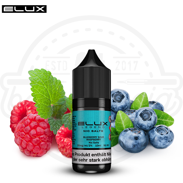 Elux NicSalt Blueberry Sour Raspberry 10ml