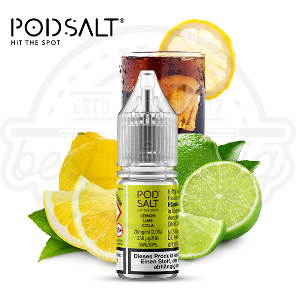 Pod Salt XTRA NicSalt Lemon Lime Cola 10ml