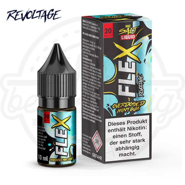 Revoltage Flex NicSalt Mint Gum 10ml