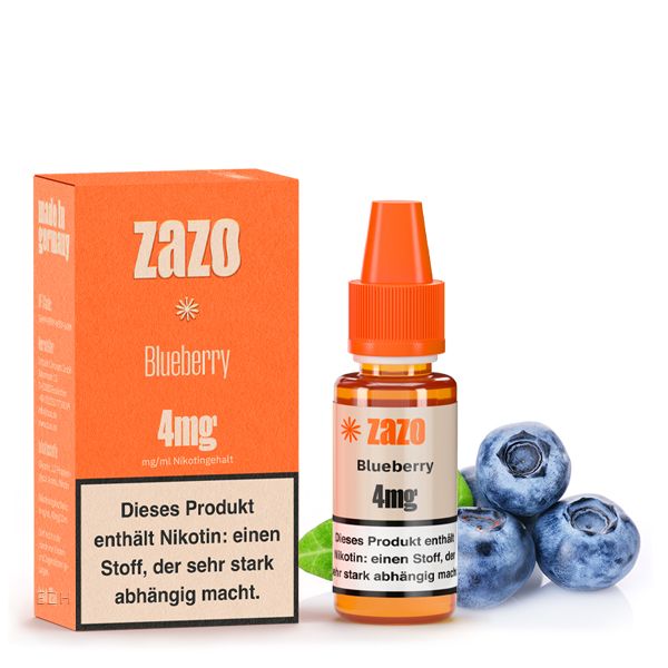 Zazo E-Liquid Blueberry 10ml
