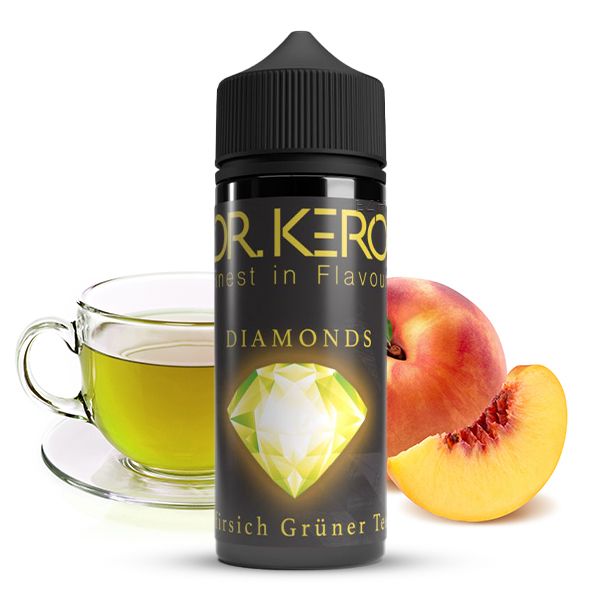 Dr. Kero Diamonds Aroma Pfirsich Grüner Tee 10ml