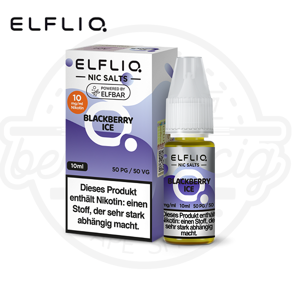 Elfbar Elfliq NicSalt Blackberry Ice 10ml