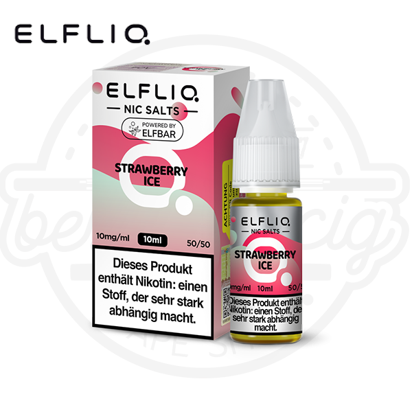 Elfbar Elfliq NicSalt Strawberry Ice 10ml