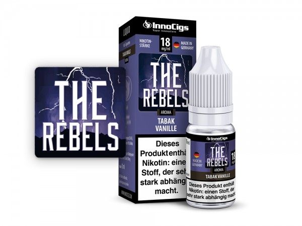InnoCigs The Rebels Tabak Vanille Liquid 10ml
