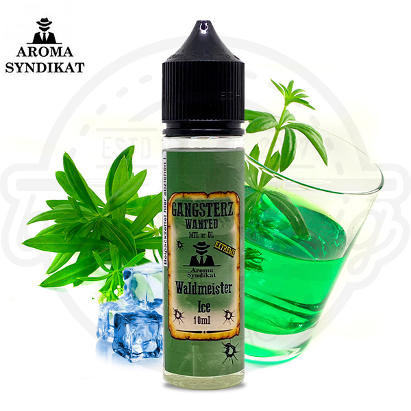Gangsterz Wanted Aroma Waldmeister Ice 10ml