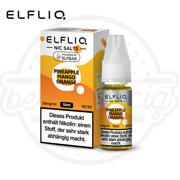 Elfbar Elfliq NicSalt Pineapple Mango Orange 10ml