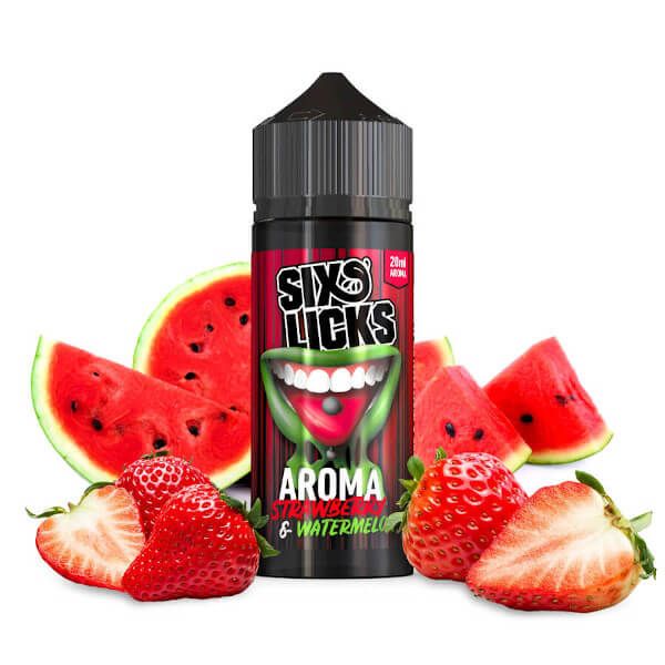 Six Licks Aroma Strawberry Watermelon 20ml
