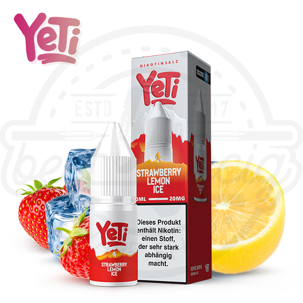 Yeti Summit NicSalt Strawberry Lemon Ice 10ml
