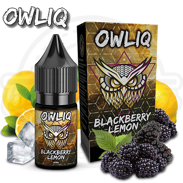 OWLIQ NicSalt Blackberry Lemon 10ml