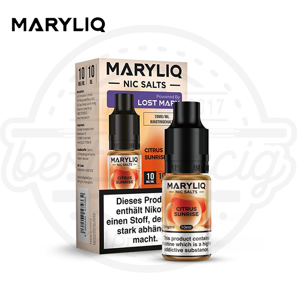 Maryliq NicSalt Citrus Sunrise 10ml