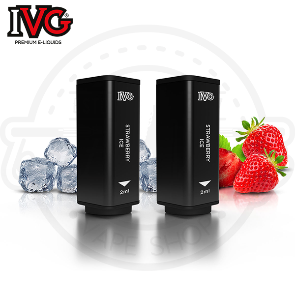 IVG 2400 Pods Strawberry Ice NicSalt 2x 2ml