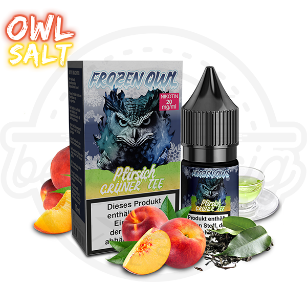 OWL NicSalt Pfirsich Grüner Tee 10ml