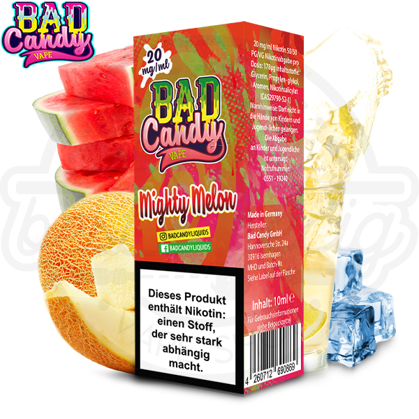 Bad Candy NicSalt Mighty Melon 10ml