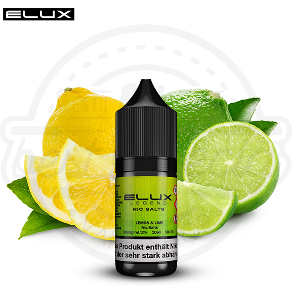 Elux NicSalt Lemon & Lime 10ml