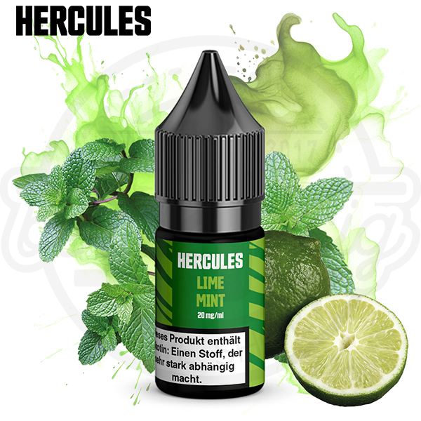 Hercules Overdosed NicSalt Lime Mint 10ml