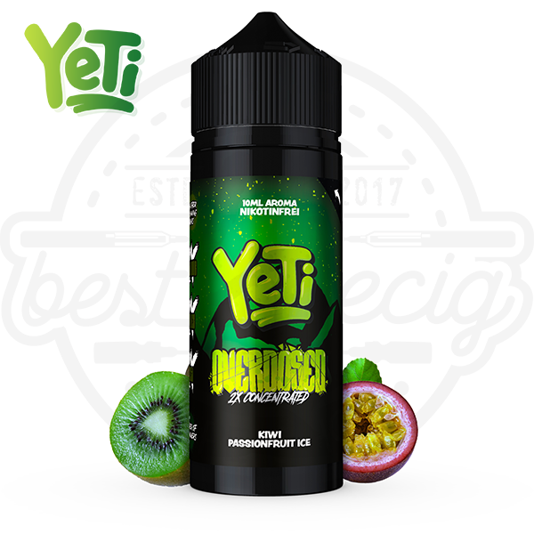 Yeti Overdosed Aroma Kiwi Passionfruit Ice 10ml