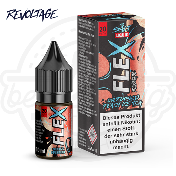 Revoltage Flex NicSalt Peach Ice Tea 10ml