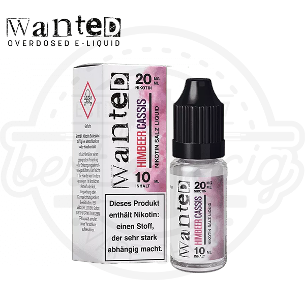 Wanted NicSalt Himbeer Cassis 10ml