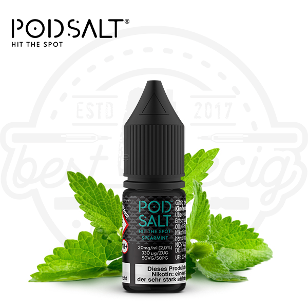 Pod Salt NicSalt Spearmint 10ml