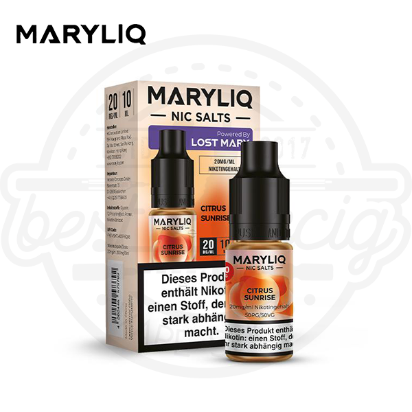 Maryliq NicSalt Citrus Sunrise 10ml