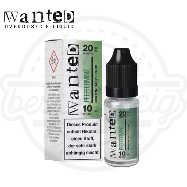 Wanted NicSalt Pfefferminz 10ml