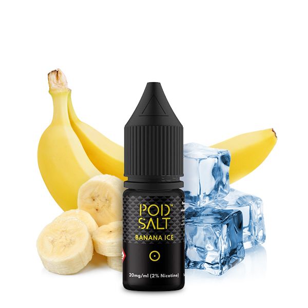 Pod Salt NicSalt Banana Ice 10ml