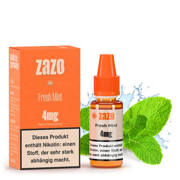 Zazo E-Liquid Fresh Mint 10ml