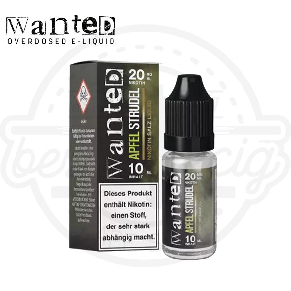 Wanted NicSalt Apfelstrudel 10ml