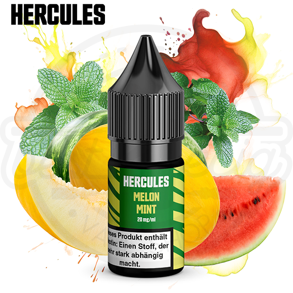 Hercules Overdosed NicSalt Melon Mint 10ml