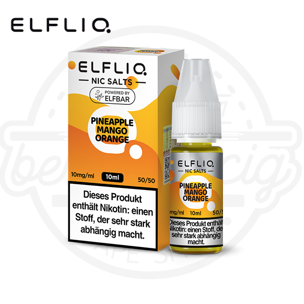 Elfbar Elfliq NicSalt Pineapple Mango Orange 10ml