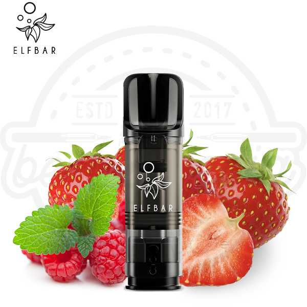 Elfbar ELFA CP Pod Strawberry Raspberry NicSalt 2x 2ml