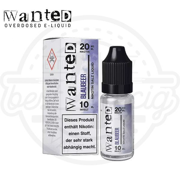 Wanted NicSalt Blaubeer 10ml