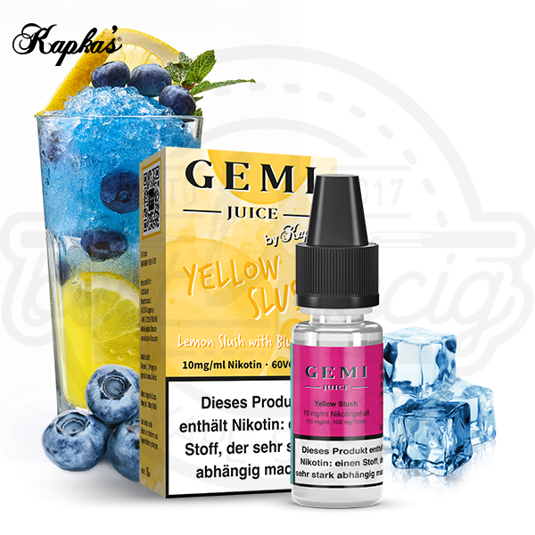 Gemi Juice By Kapka's Flava NicSalt Yellow Slush 10ml