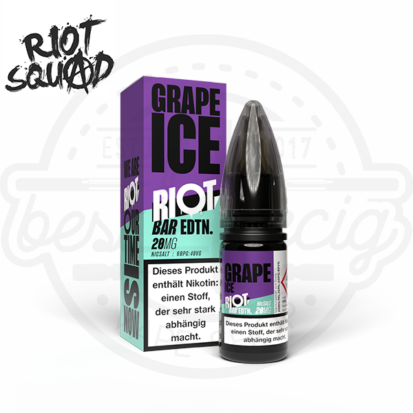 Riot Squad Bar Edition Nicsalt Grape Ice 10ml