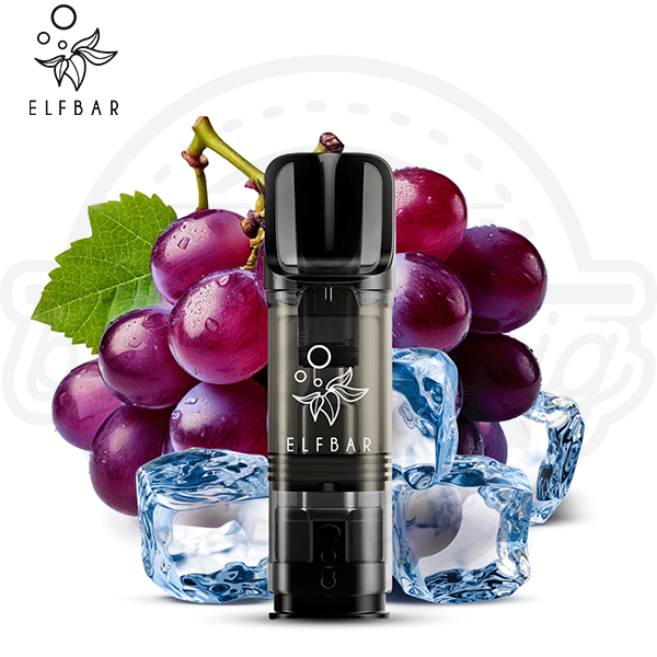 Elfbar ELFA CP Pod Grape Ice BG NicSalt 2x 2ml