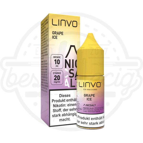 Linvo NicSalt Grape Ice 10ml