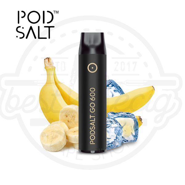 Pod Salt Go 600 Einweg Vape Pen - Banana Ice Nikotinsalz 20mg