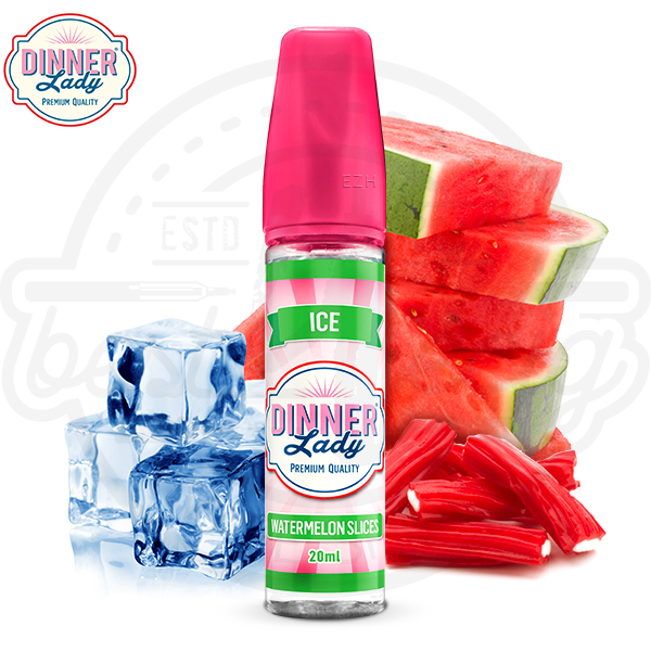 Dinner Lady Sweets Ice Aroma Watermelon Slices 20ml