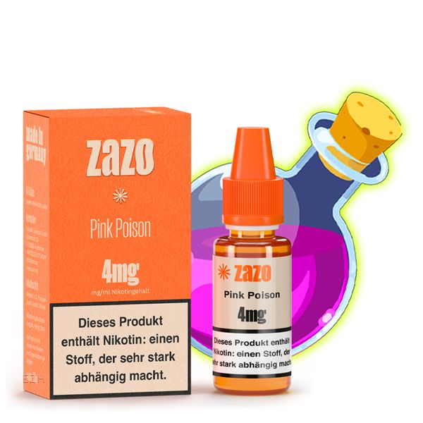 Zazo E-Liquid Pink Poison 10ml