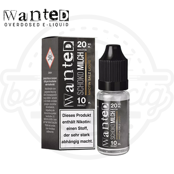 Wanted NicSalt Schokomilch 10ml