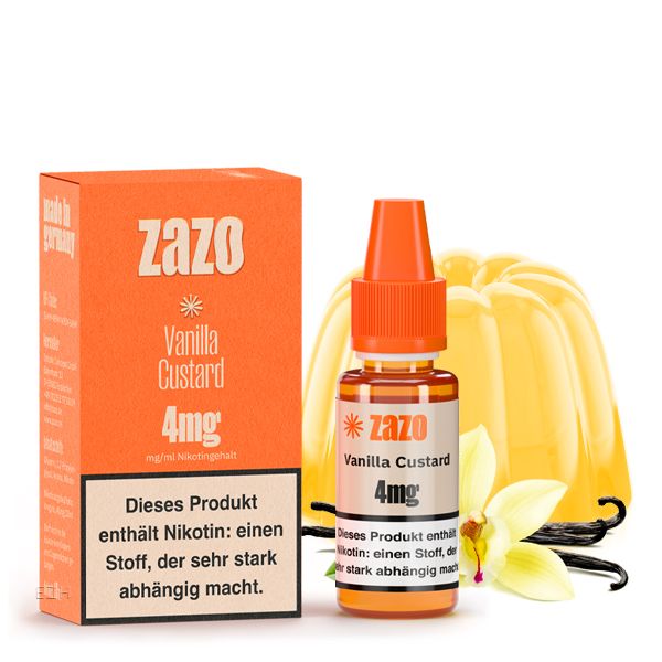 Zazo E-Liquid Vanilla Custard 10ml