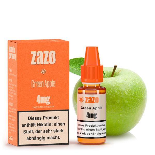 Zazo E-Liquid Green Apple 10ml