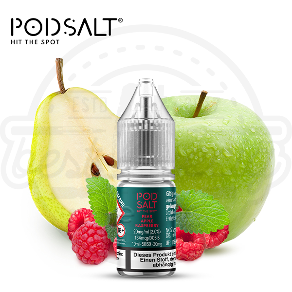 Pod Salt XTRA NicSalt Pear Apple Raspberry 10ml