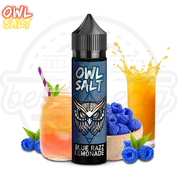 OWL Salt Aroma Overdosed Blue Razz Lemonade 10ml