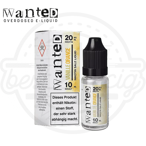 Wanted NicSalt Vanille Orange 10ml