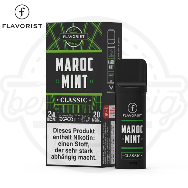 Flavorist Prefilled Pods Maroc Mint