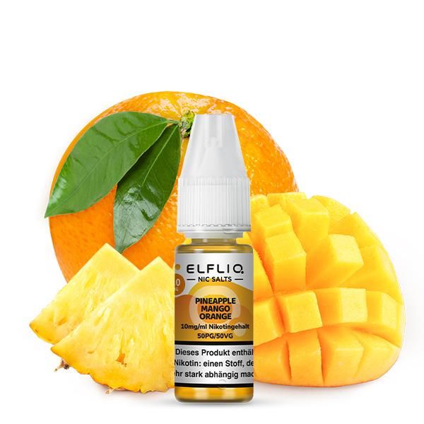 Elfbar Elfliq NicSalt Pineapple Mango Orange 10ml