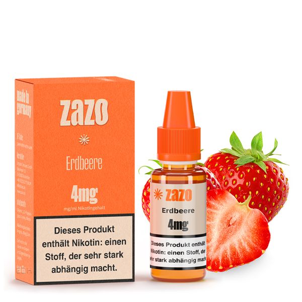 Zazo E-Liquid Erdbeere 10ml