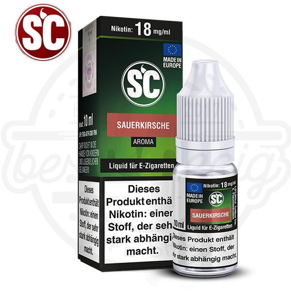 SC E-Liquid Sauerkirsche 10ml